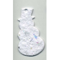 Mini Wildflower Ornament w/ Embedded Snowman Seed